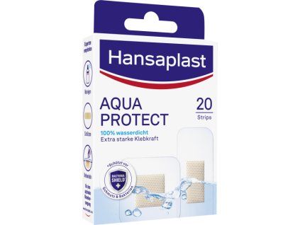 Hansaplast Aqua Protect vodotěsná náplast 20 ks