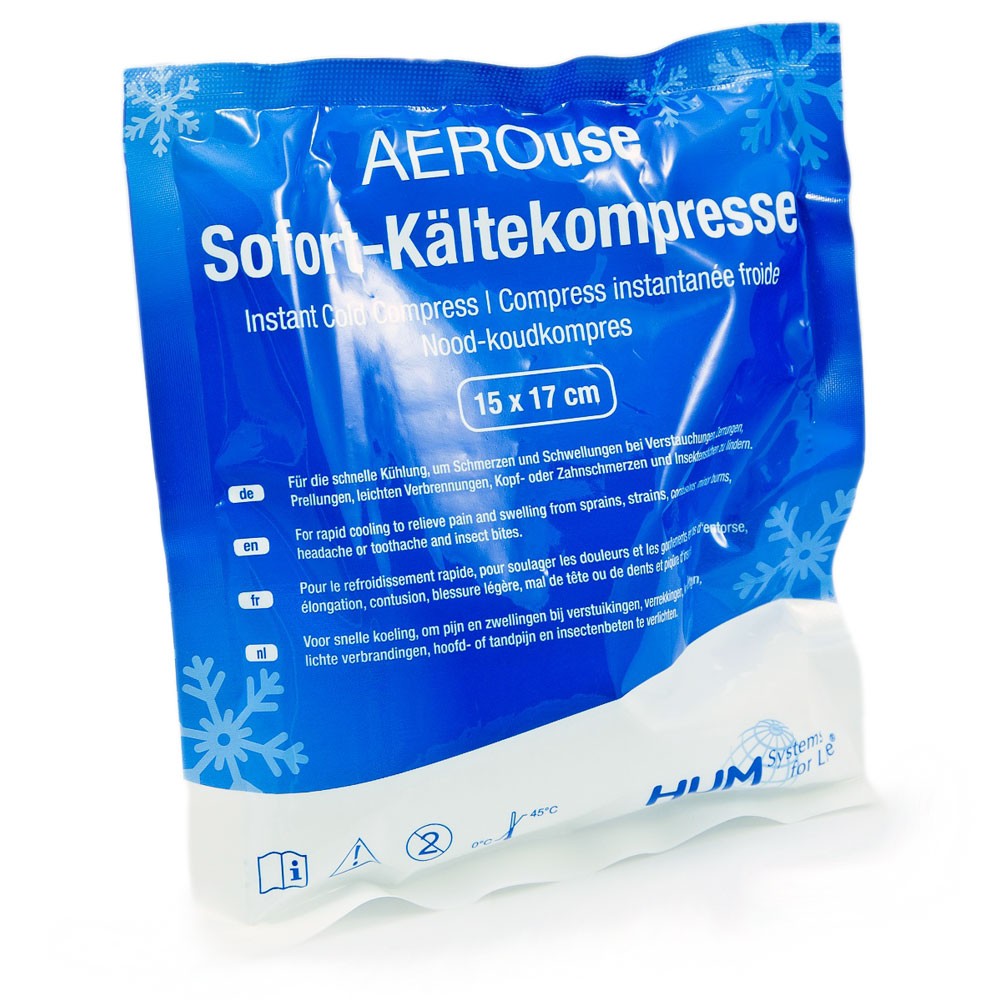 HUM  Německo Cold pack - instantní chladící sáček