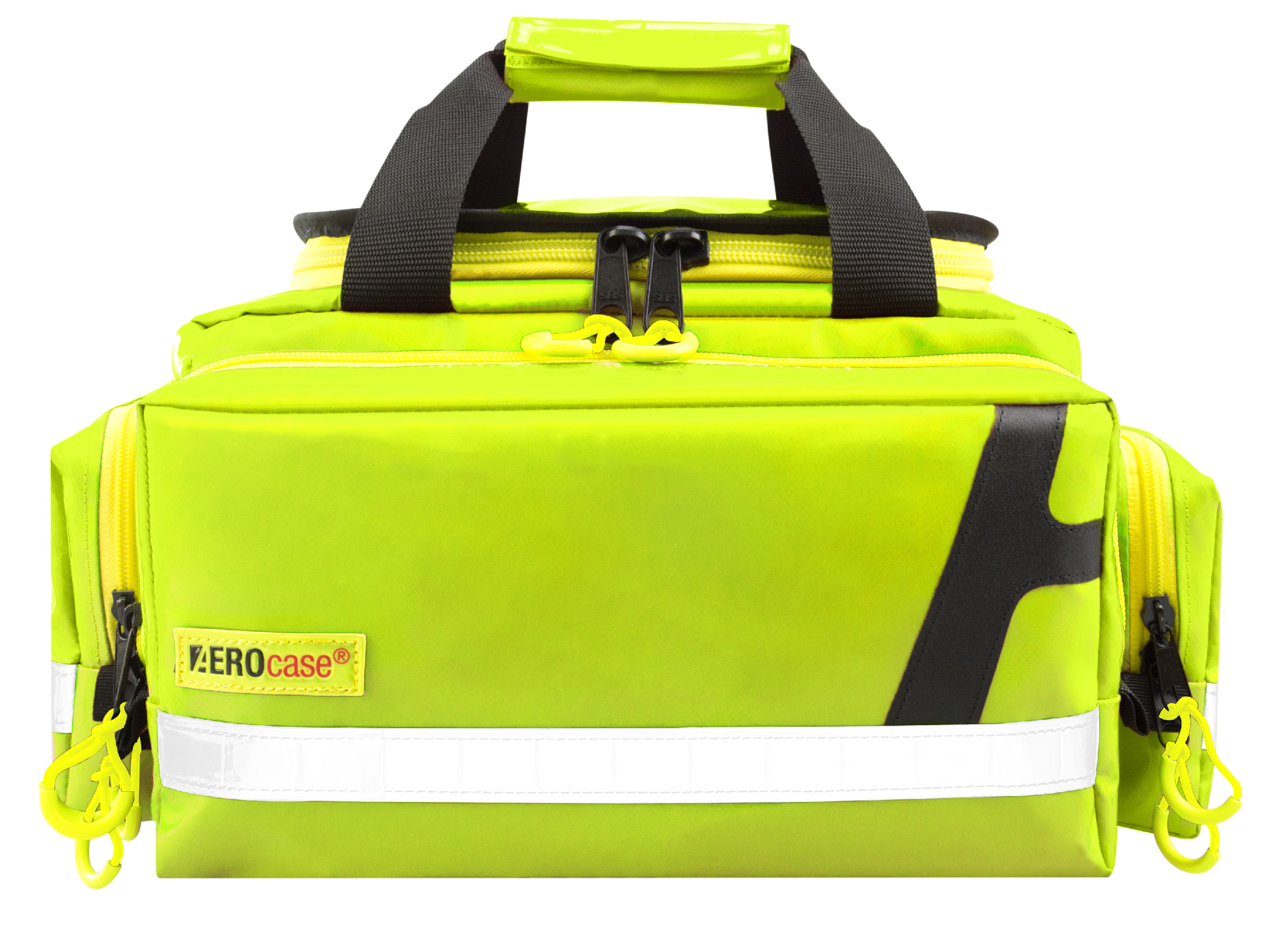 HUM  Německo HUM AEROcase Pro BM1 PLAN – střední voděodolná záchranářská brašna (43 × 25 × 27 cm, 29 l) Barva: Žlutá (RAL 1026)