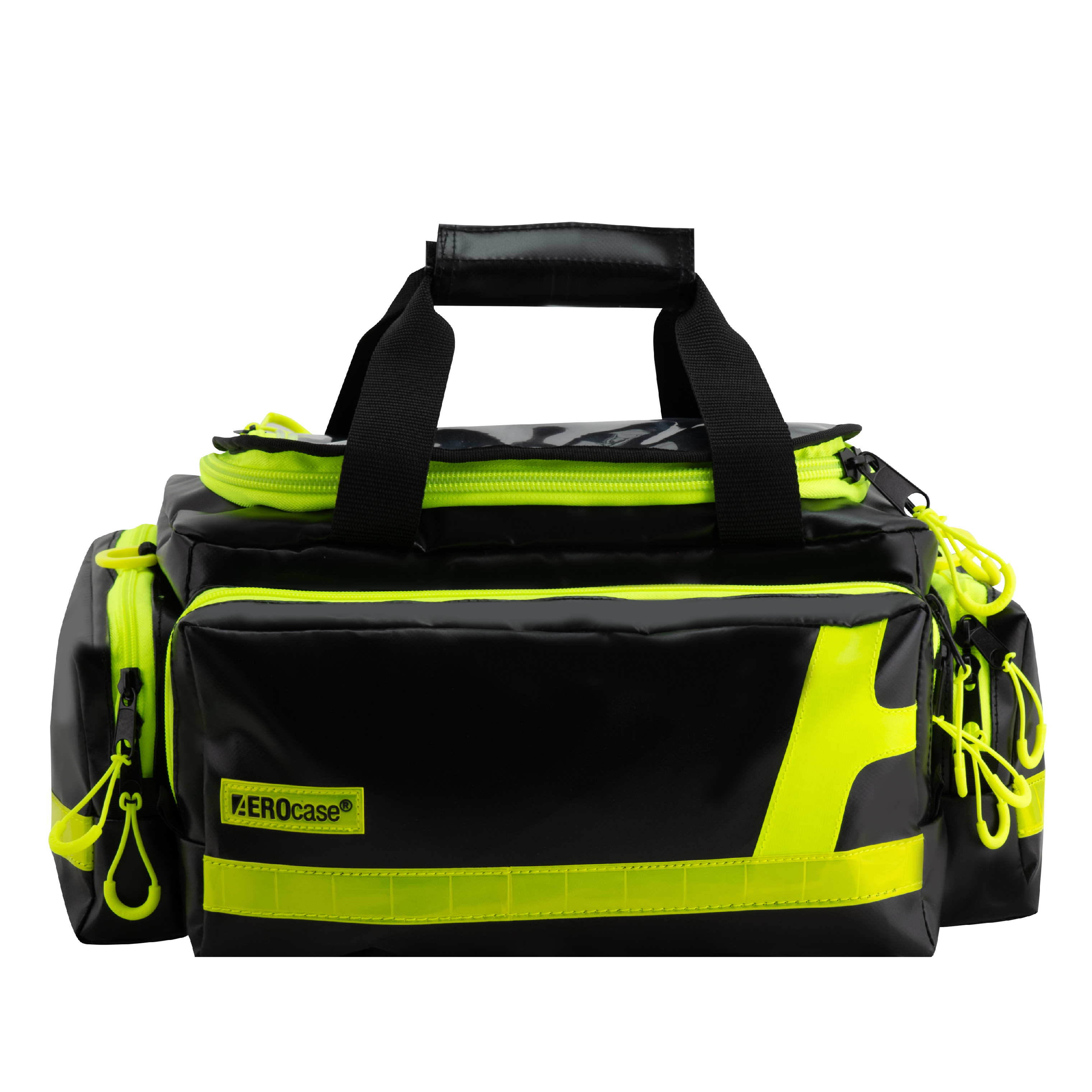 HUM  Německo HUM AEROcase Pro BM1 PLAN – střední voděodolná záchranářská brašna (43 × 25 × 27 cm, 29 l) Barva: Černá (RAL 9005)