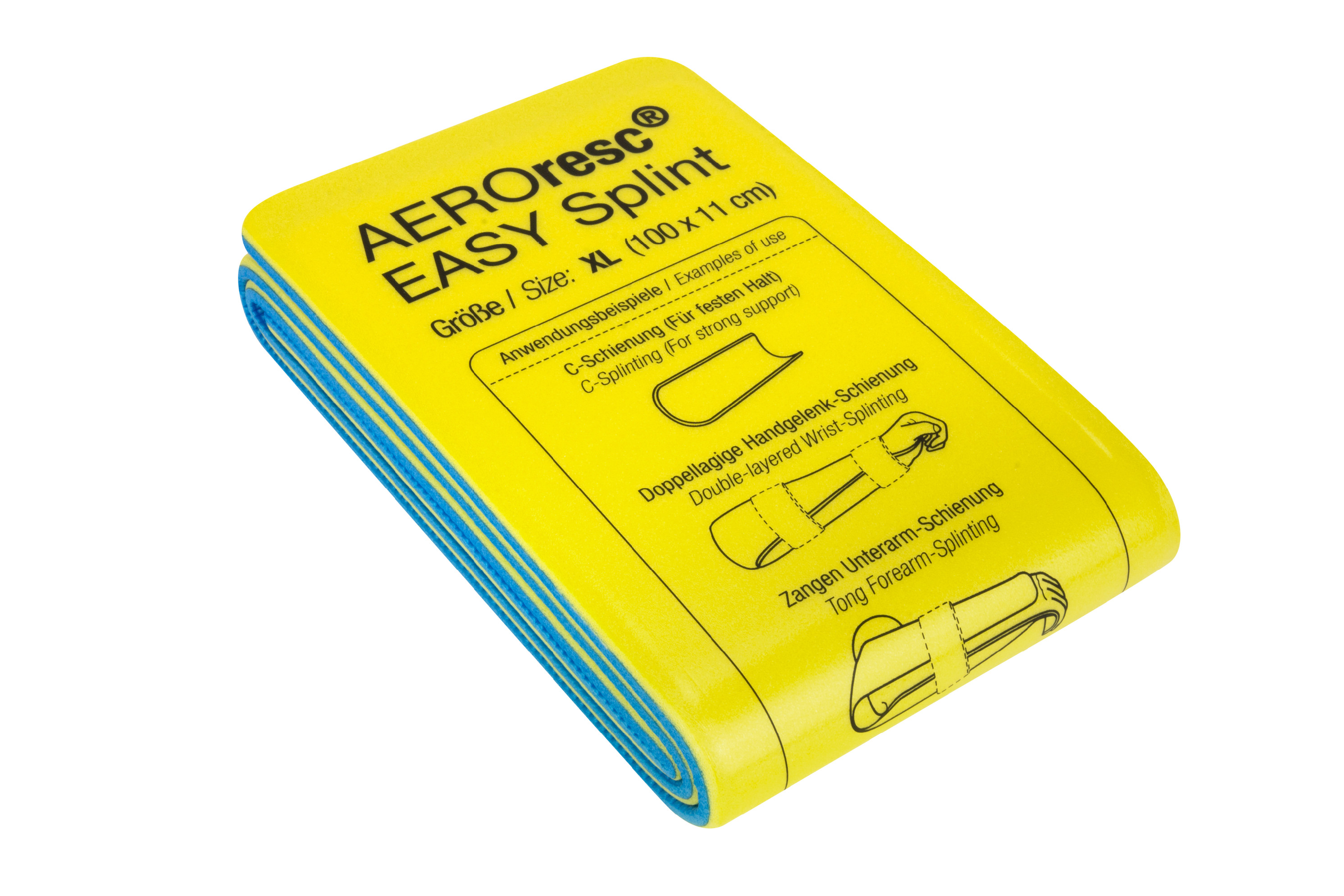 HUM  Německo AEROresc - EASY Splint XL - tvarovací dlaha XL  skládaná