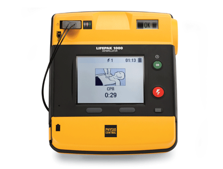 AED poloautomatický defibrilátor Lifepak 1000