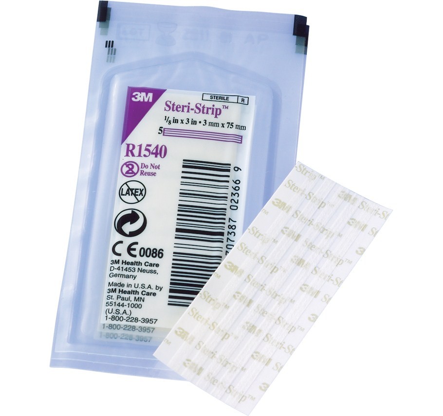 3M Náplasťové stehy Steri-Strip obálka 6x38mm 6 stehů