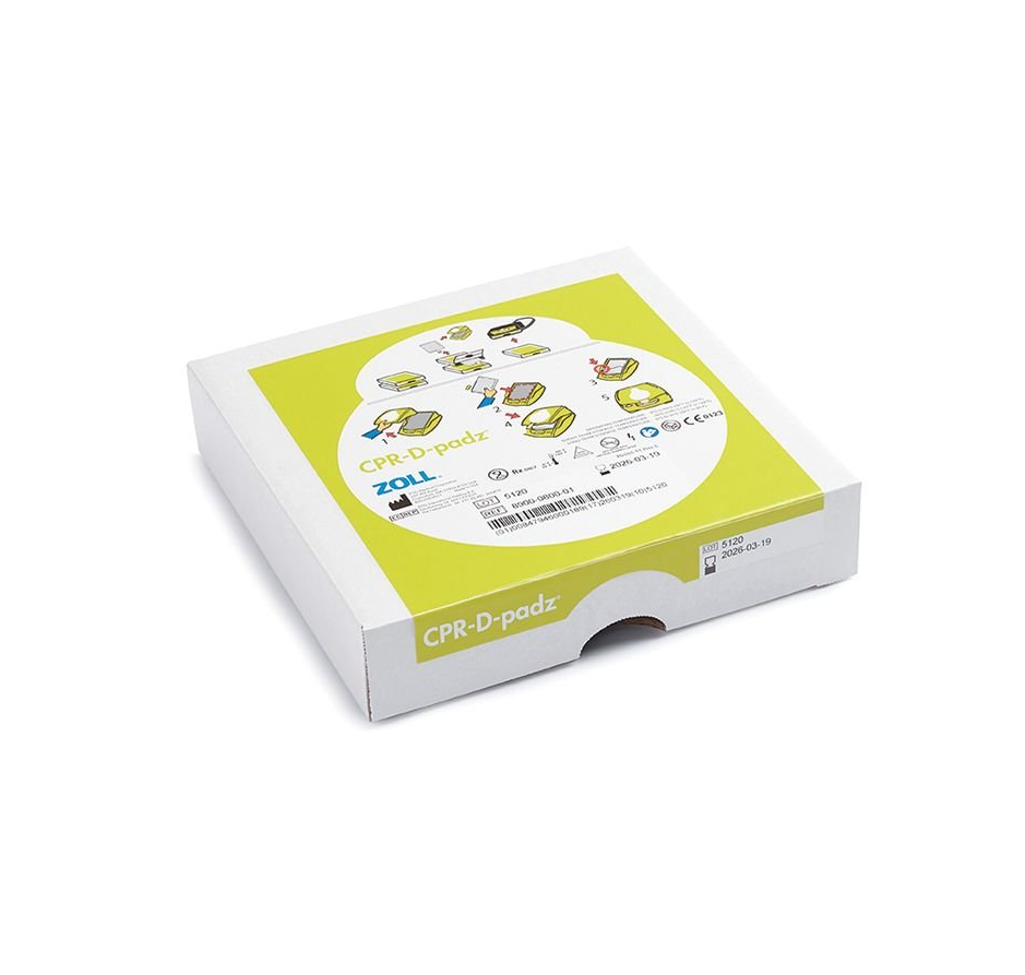ZOLL CPR-D padz - Defibrilační jednodílná elektroda pro dospělé se senzorem masáže a příslušenstvím k AED
