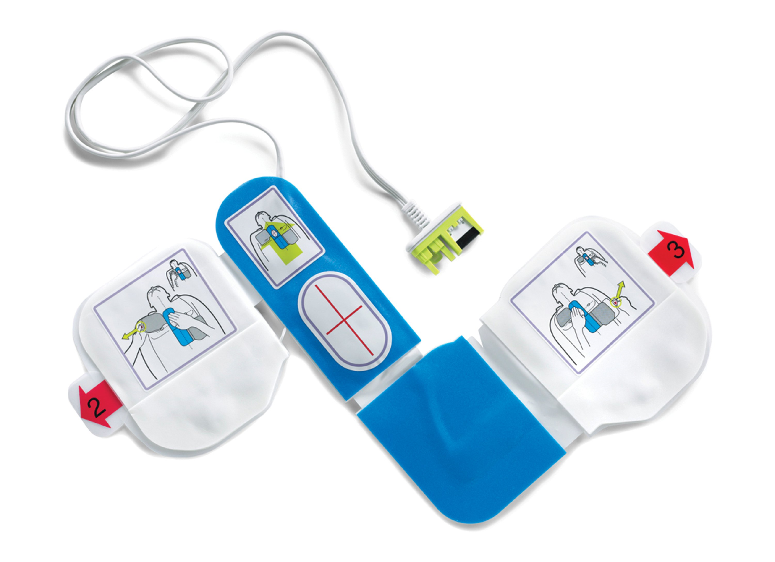 ZOLL CPR-D padz - Defibrilační jednodílná elektroda pro dospělé se senzorem masáže a příslušenstvím k AED