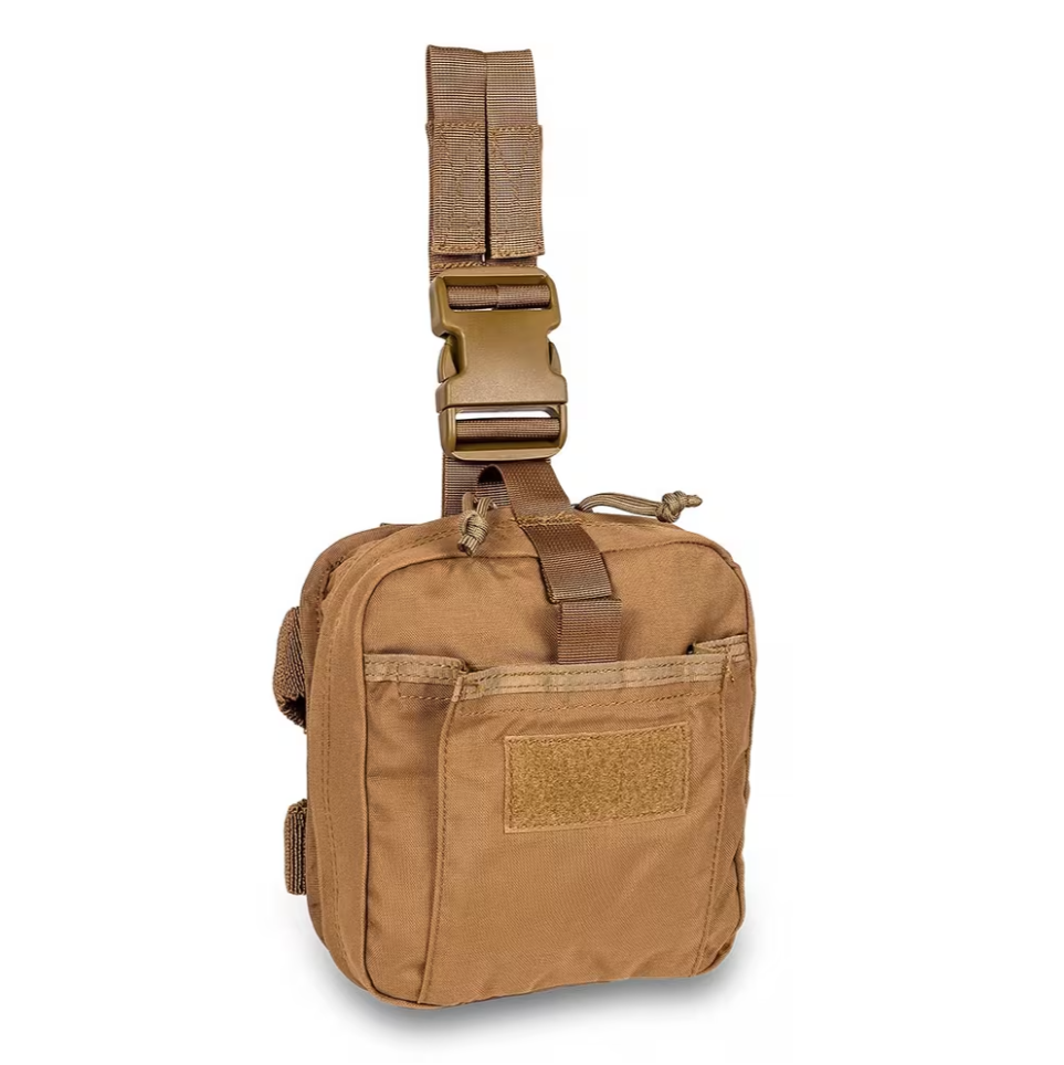 ELITE BAGS IFAK pouzdro na stehno COYOTE - Taktická zdravotnická brašna MOLLE