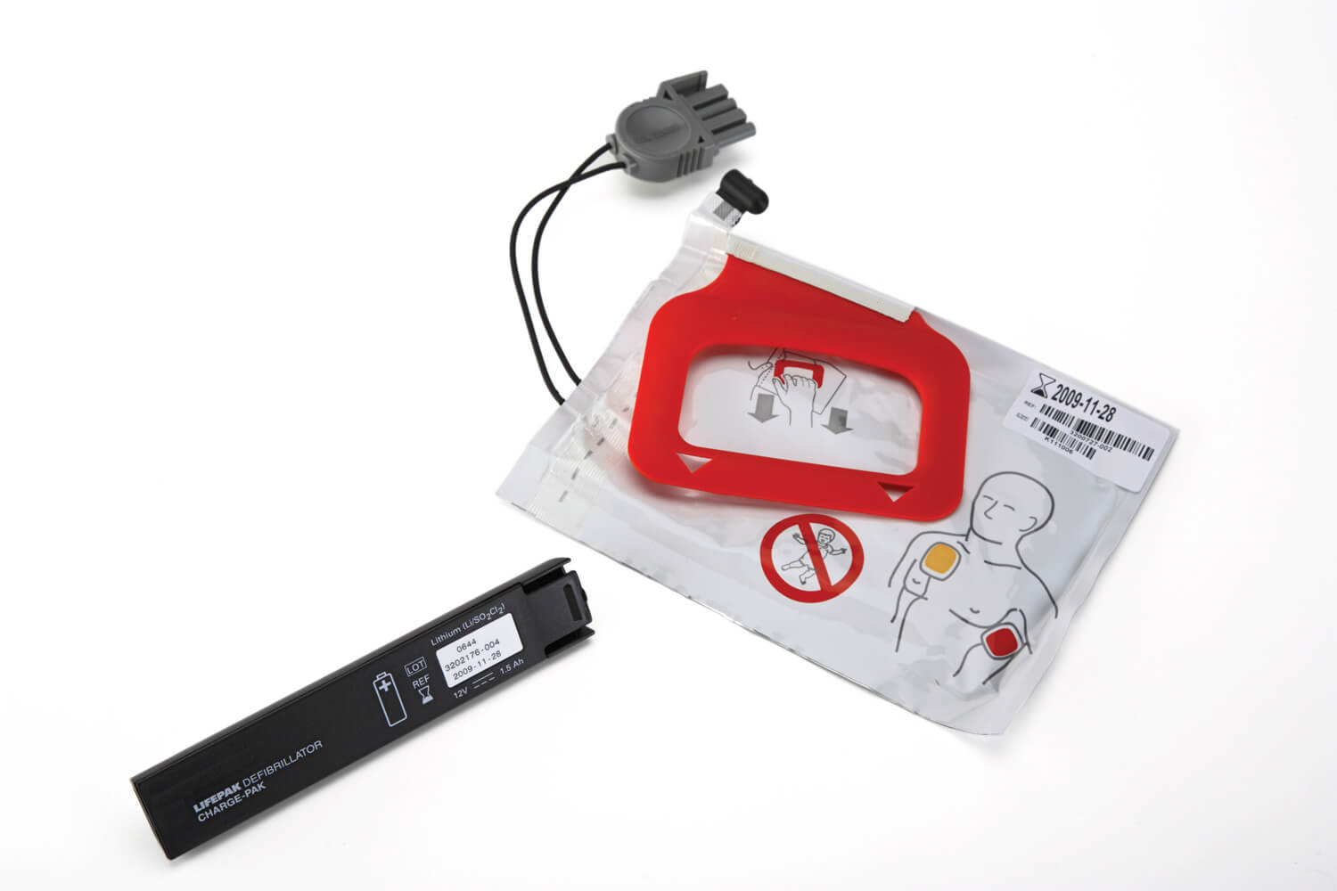 Charge-pak s jedním párem defibrilačních elektrod pro LIFEPAK CR Plus