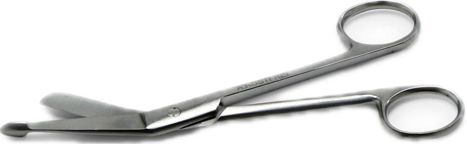 Leina Werke Lister nůžky 16 cm na obvazy zahnuté