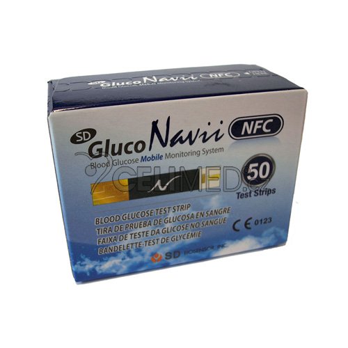 SD BIOSENSOR Testovací proužky pro SD GlucoNavii NFC 50ks