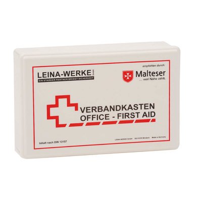 Leina Werke Nástěnná lékárnička - lékárna pro kanceláře a firmy  do 50 osob - Liena Werke OFFICE FIRST AID