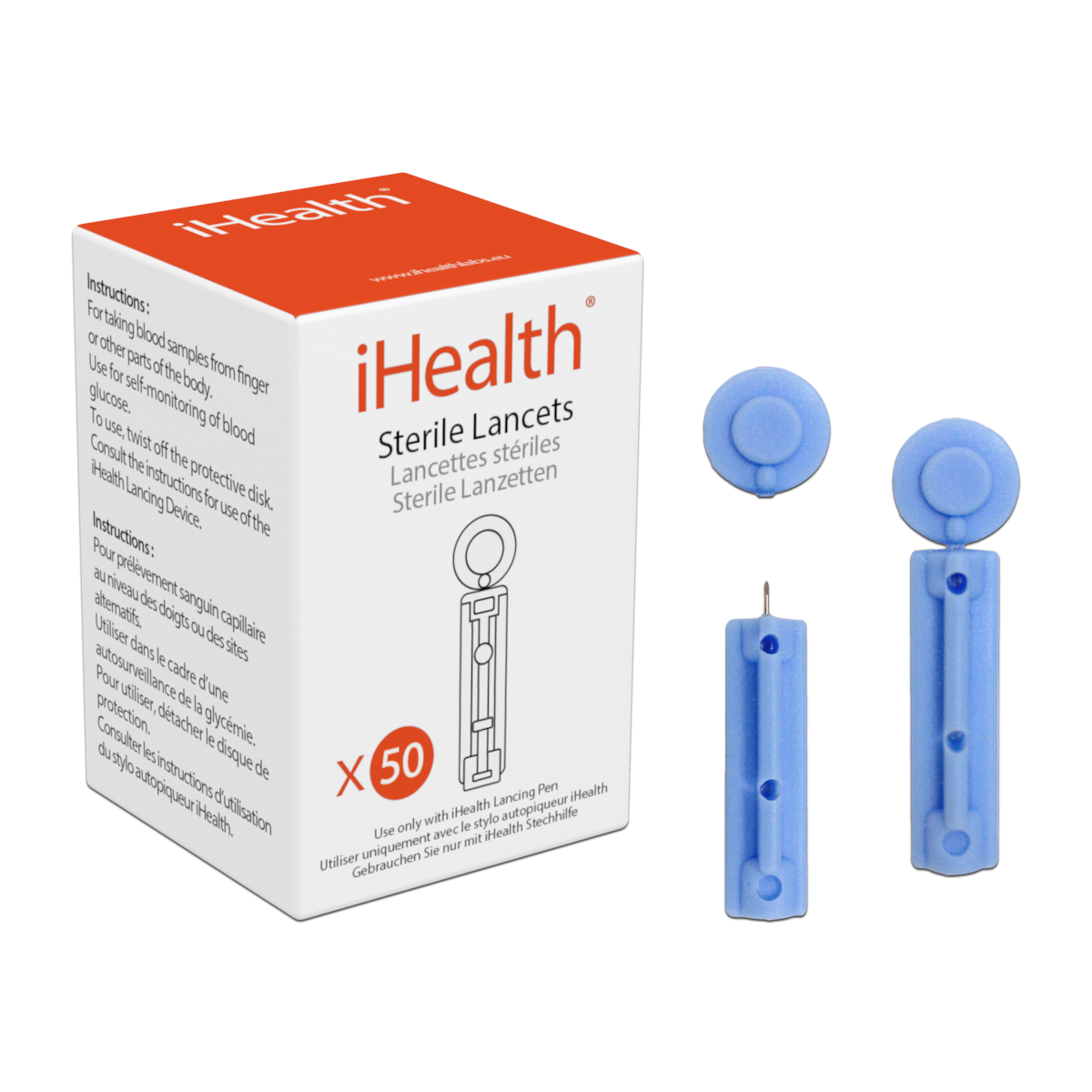 iHealth Lancety 30GI, příslušenství glukometru iHealth