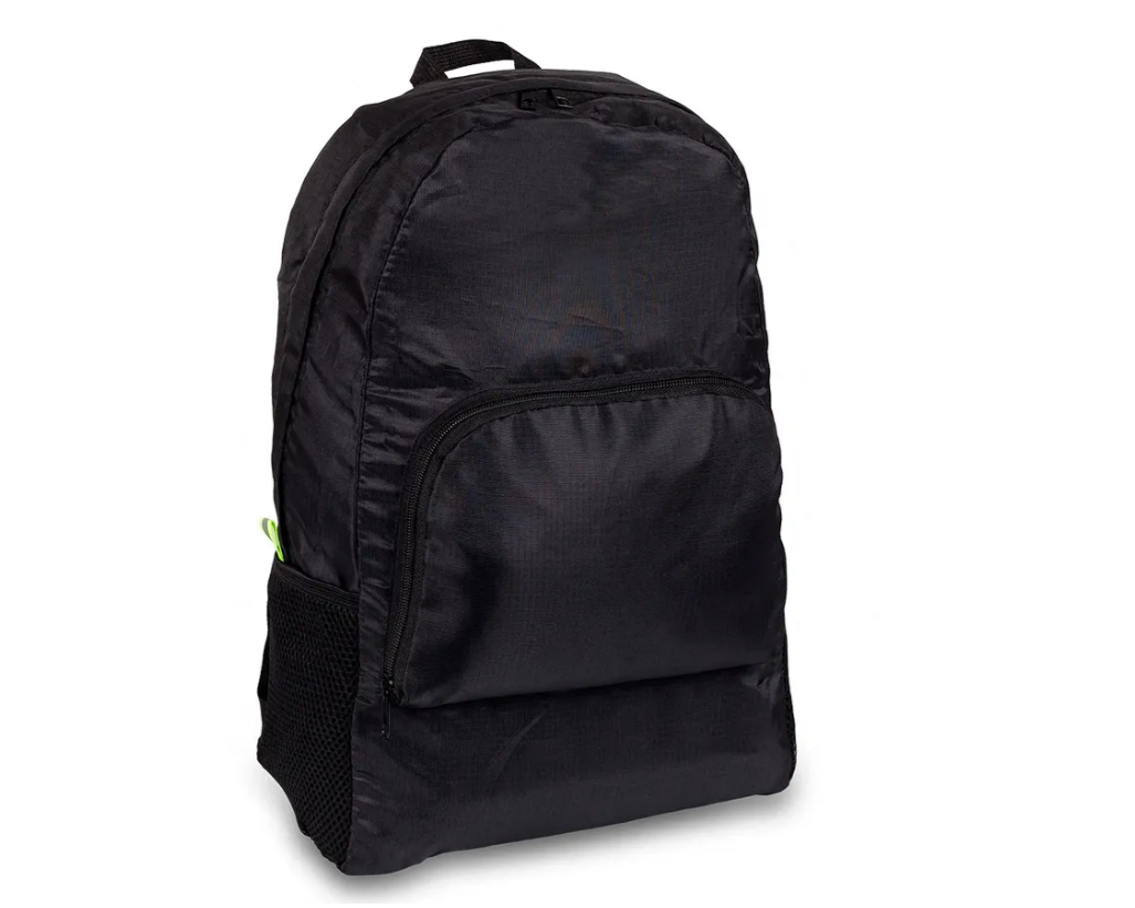 ELITE BAGS Ultralehký skládací batoh Barva: černá