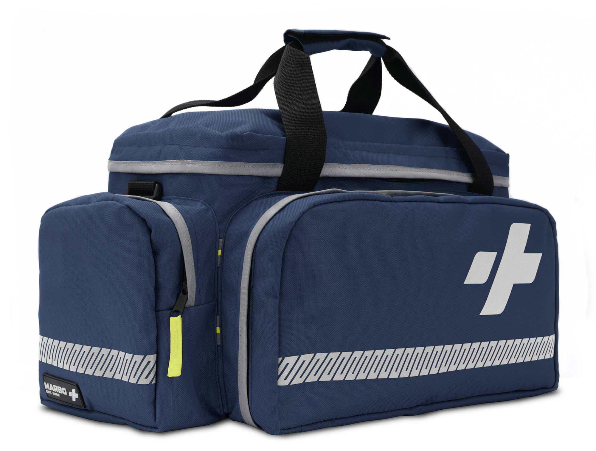 Marbo Vybavená zdravotnická záchranářská brašna modrá PRO ZÁCHRANÁŘE A HASIČE - BASIC BAG TRM 50 - 30 L