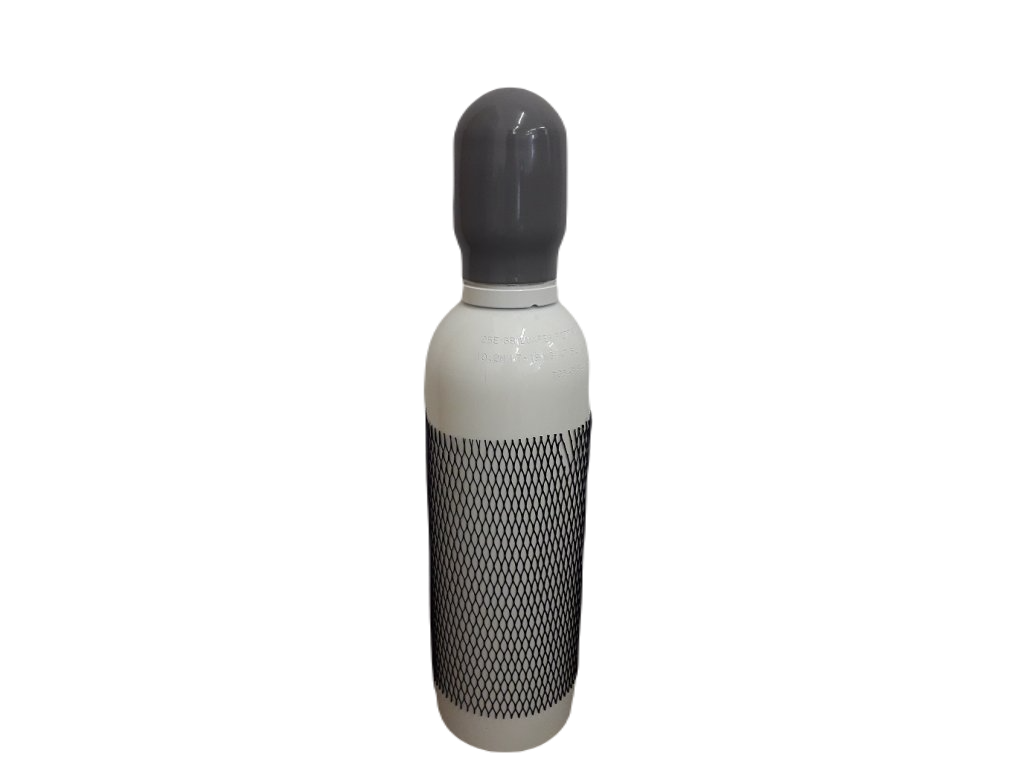 LUXFER 7000 Tlaková lahev O2- 1L -Hliníková Výbava: S kloboukem