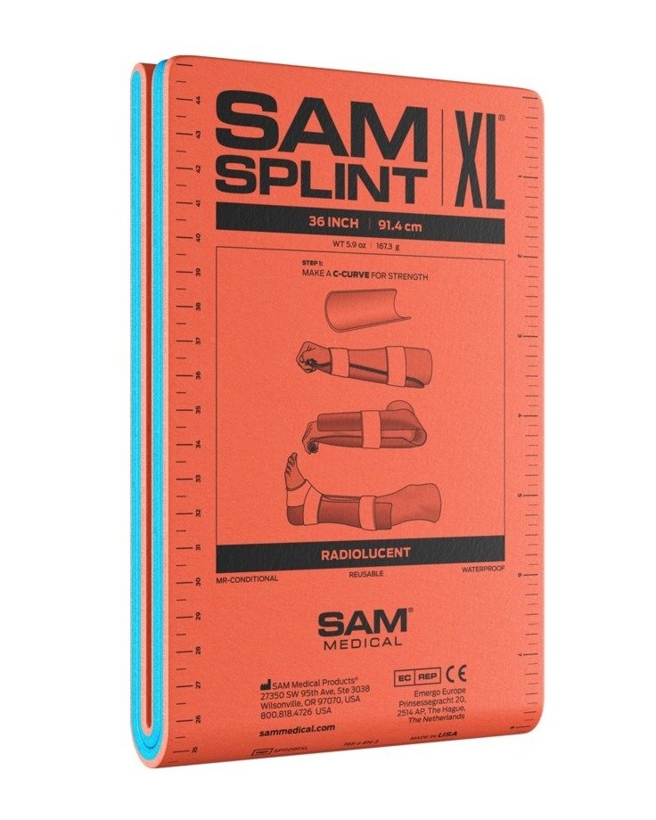 Sam Splint XL 90x14 Barva: oranžová