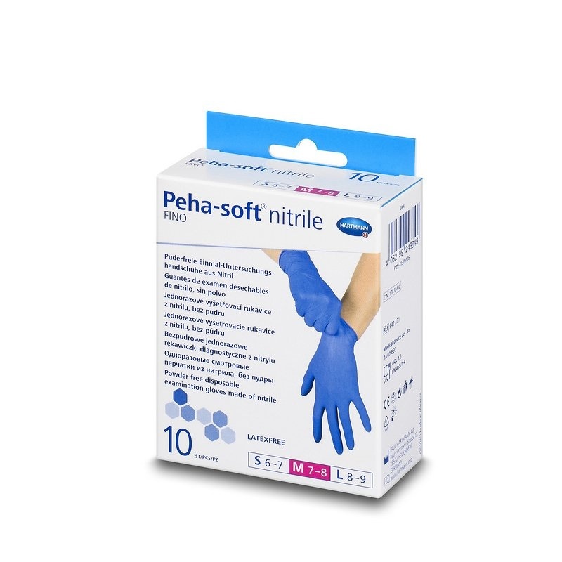Hartmann Hartmann Nitrilové rukavice Peha-soft nitrile FINO 10ks Velikost: L