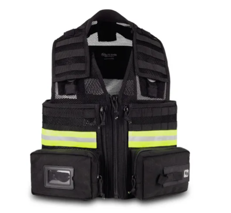 ELITE BAGS E-VEST’S Víceúčelová vesta Barva: černá S/M