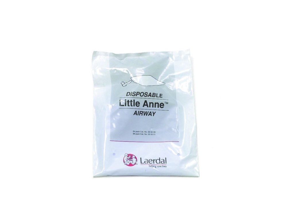 Dýchací cesty Little Anne QCPR kompletní Počet v balení: 96