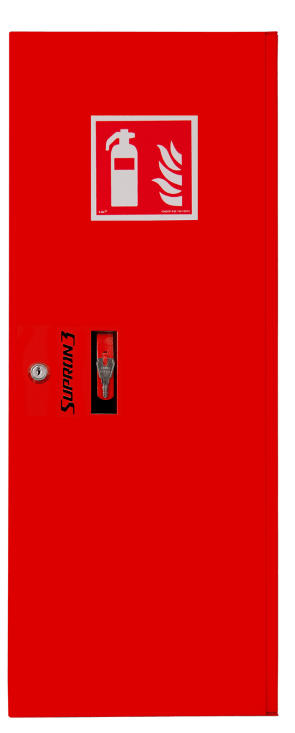 SKŘÍŇKA NA HASICÍ PŘÍSTROJ - 4 nebo 6 kg Barva: červená Patent