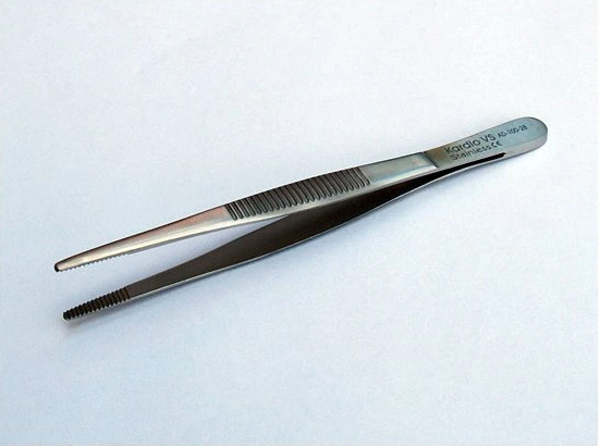 Anatomická pinzeta rovná 12,5 cm
