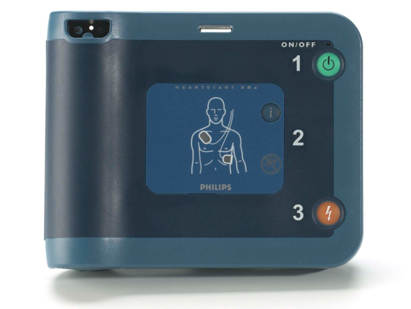 AED HeartStart FRx Philips automatizovaný externí defibrilátor bez brašny  aed defibrilator philips heartstart frx
