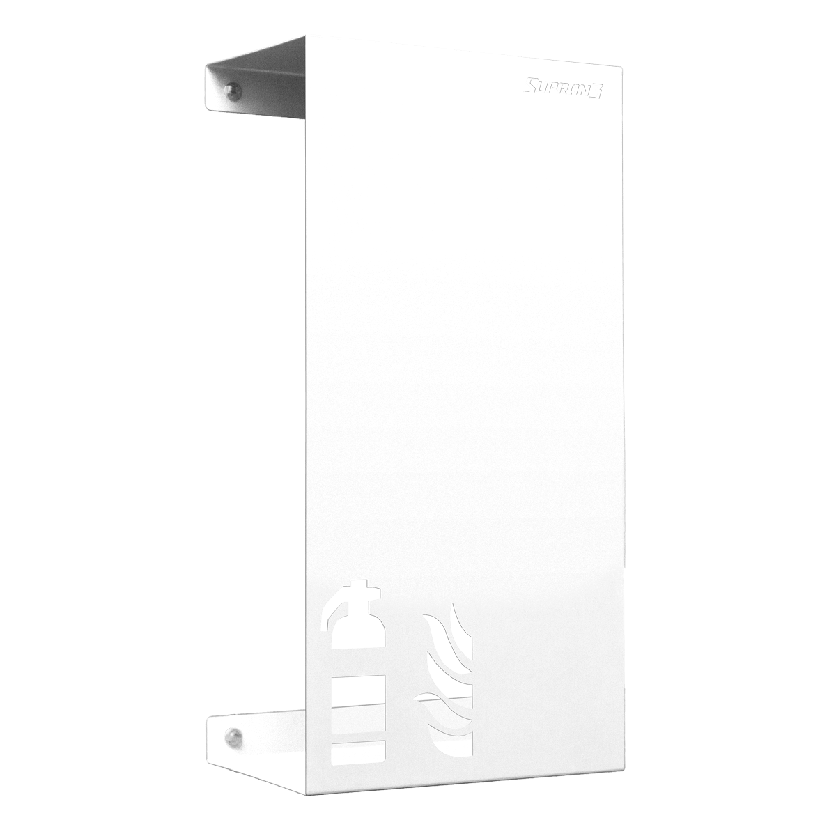 Nástěnný stojan pro HASICÍ PŘÍSTROJ (4 nebo 6 kg) Barva: Bílá