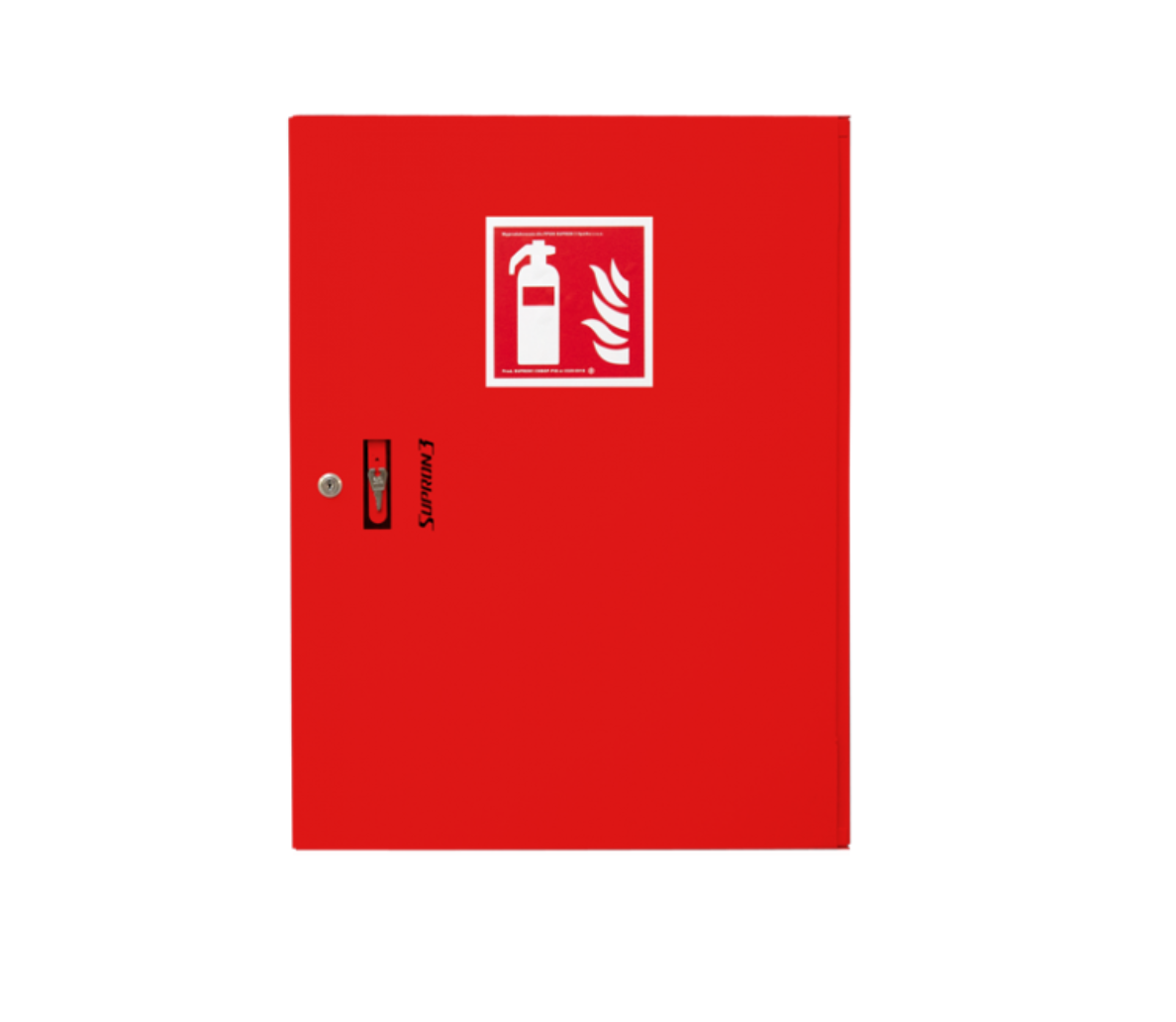 SKŘÍŇKA NA HASICÍ PŘÍSTROJE - 2 x 4 kg Barva: červená