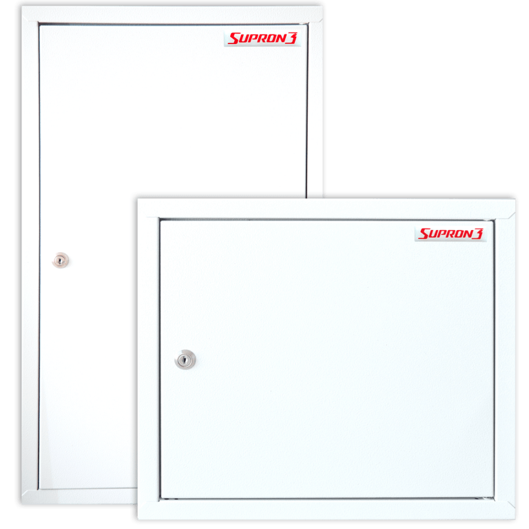 Skříňka na klíče, kovová - 10/20/30/40/80/100 háčků Počet klíčů: 10 KLÍČŮ