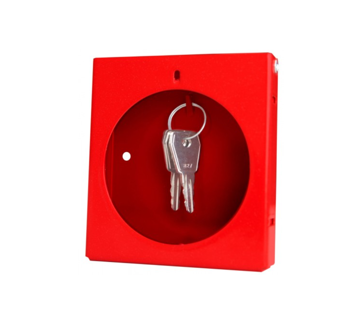 Kovová skříňka na klíč Barva: Bílá