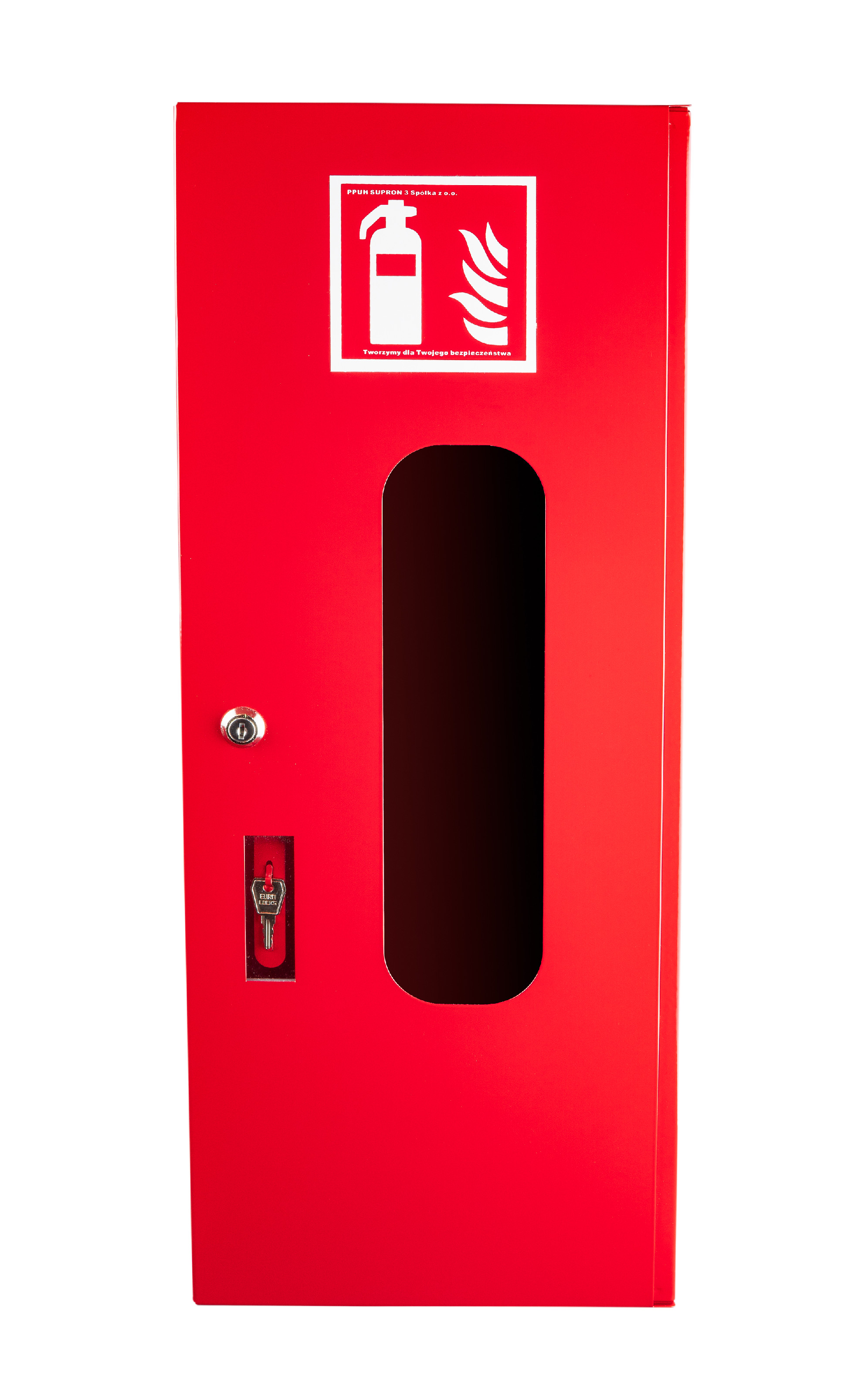 SKŘÍŇKA PLEXI NA HASICÍ PŘÍSTROJ - 4 nebo 6 kg Barva: červená