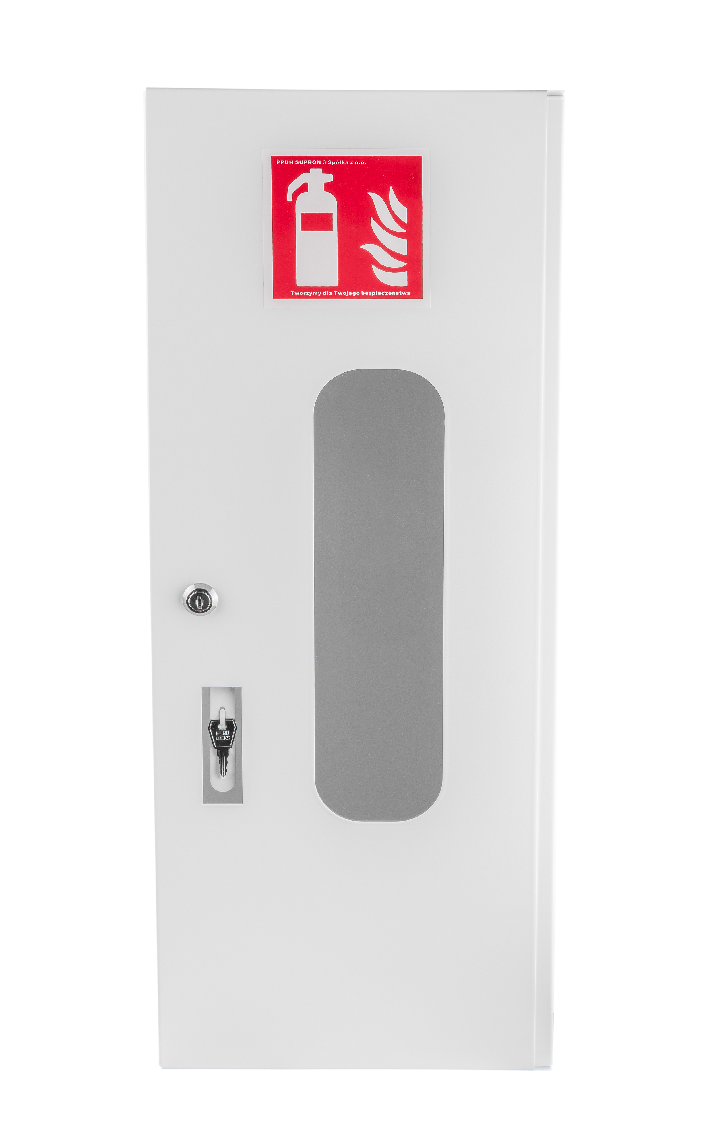 SKŘÍŇKA PLEXI NA HASICÍ PŘÍSTROJ - 4 nebo 6 kg Barva: Bílá