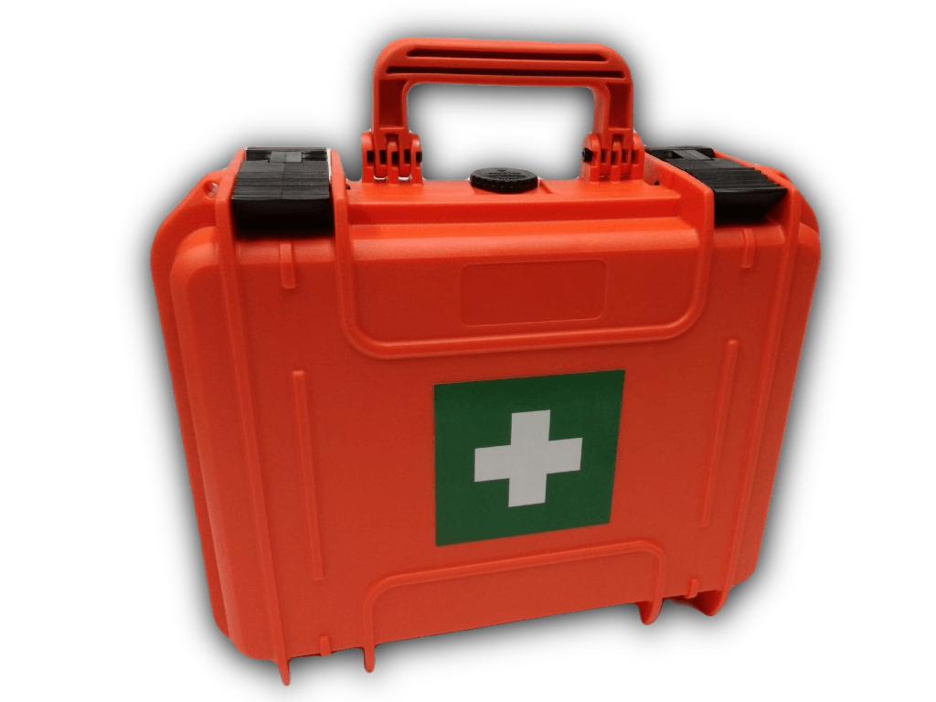 ALFA - RESCUE Vybavený kufr/lékárnička pro dozor bazénu a koupaliště (Plavčík) - velký