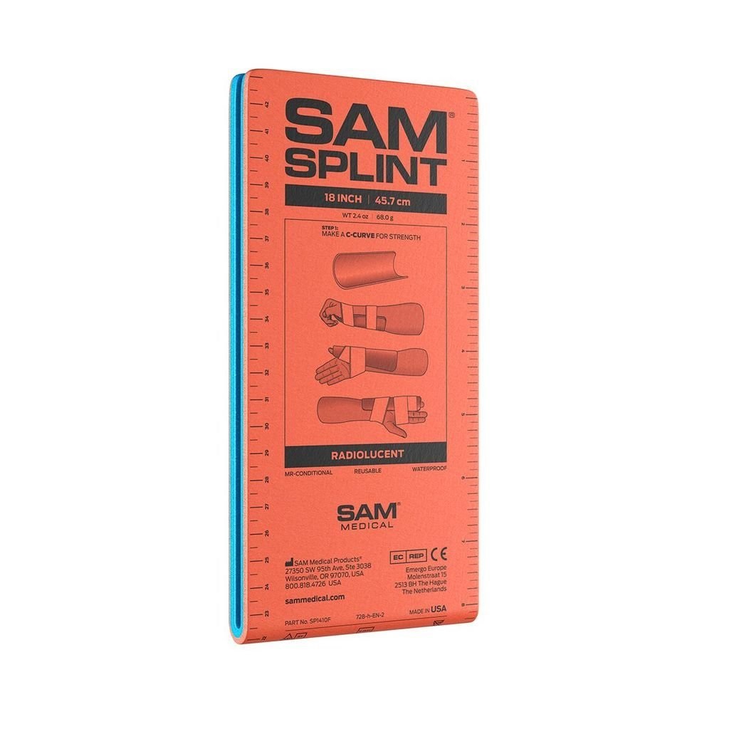 Sam Medical Dlaha SAM SPLINT JUNIOR 100 skládaná oranžová (45x11cm)