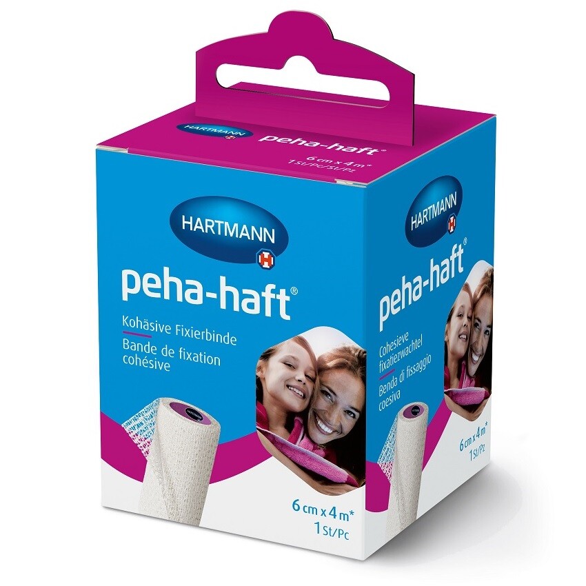 Hartmann PEHA-HAFT Obinadlo fixační kohesivní Latex free 6cmx4m