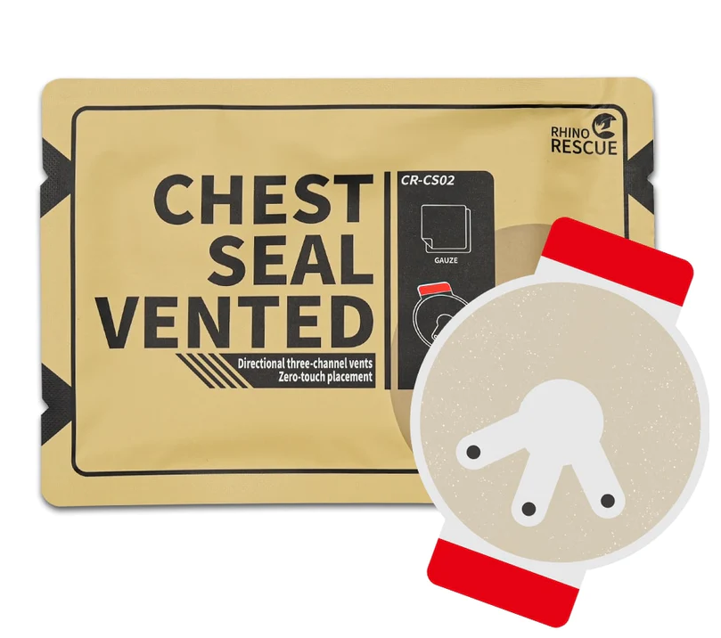 Rhino rescued Rhino Rescue Chest Seal - hrudní krytí s ventilem