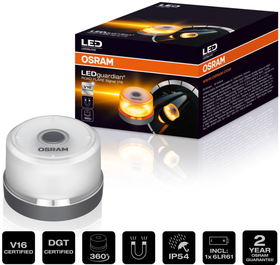 OSRAM Maják LEDguardian ROAD FLARE Signal V16