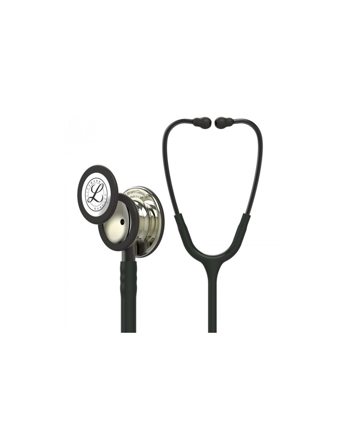 Littmann Fonendoskop Littmann Classic III Mirror-Finish Barva: Šampaňská/Černá