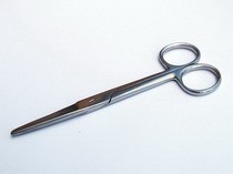 Operační nůžky rovné, hrotnato - tupé 14,5 cm