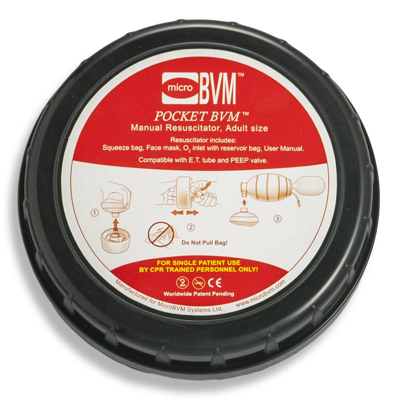 Micro BVM standard - kapesní resuscitační vak