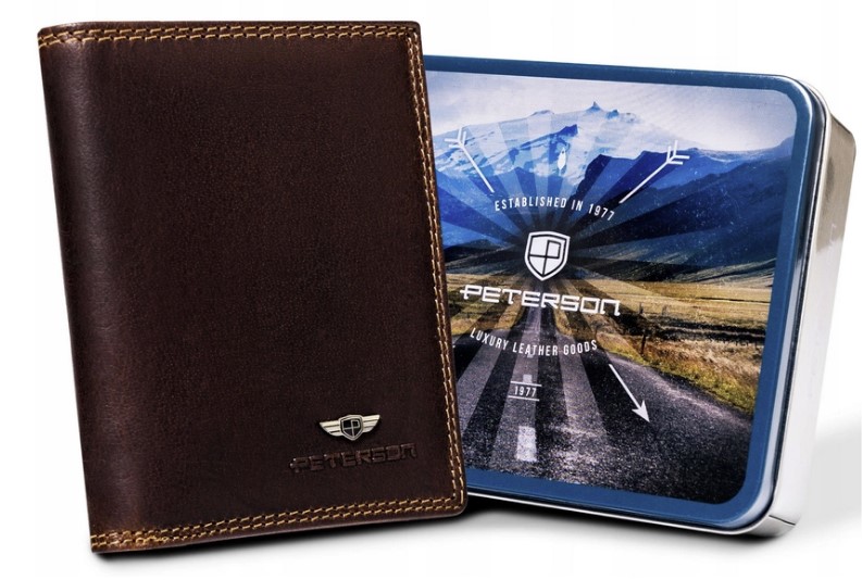 Kožená pánská peněženka Peterson PTN WL