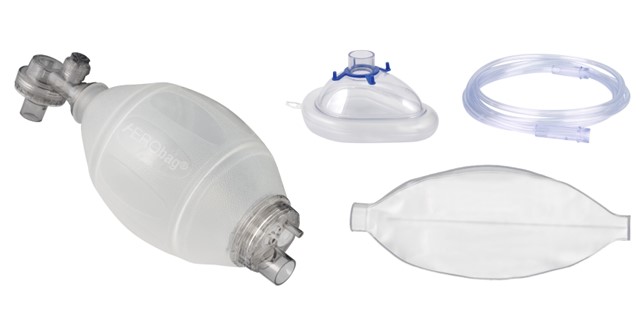 AERObag® - Dýchací vak dospělý SEBS s maskou č. 4