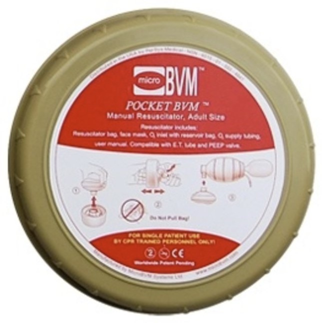 Micro BVM 02 set - kapesní resuscitační vak