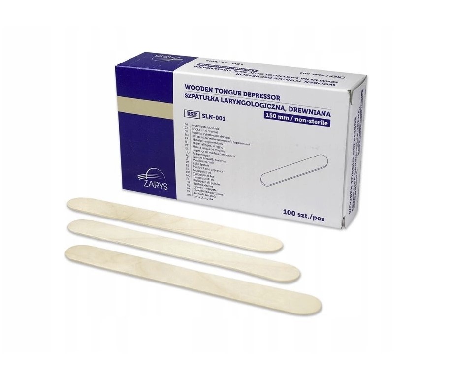 Zarys Vyšetřovací špachtle - 100ks