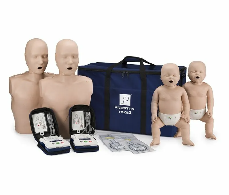 Prestan Products Prestan Professional TAKE2 Kit – Sada 2ks simulátorů dospělého, 2ks simulátorů batolete a 2ks Prestan Professional AED UltraTrainer