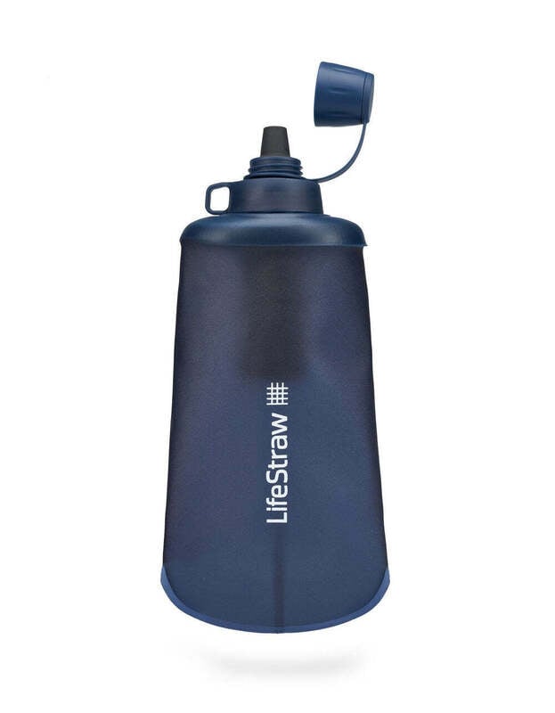 LifeStraw Peak Squeeze Bottle 650ml Barva: Mountain Blue