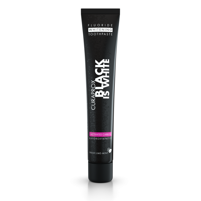Černá bělicí zubní pasta CURAPROX - Black is White 90 ml