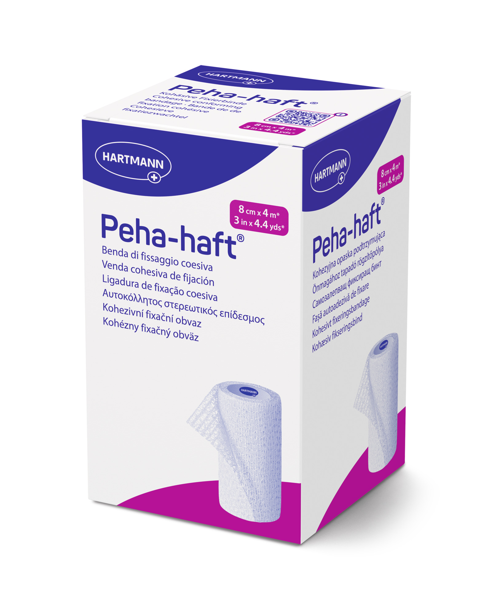 Hartmann PEHA-HAFT Obinadlo fixační kohesivní Latex free 8cmx4m