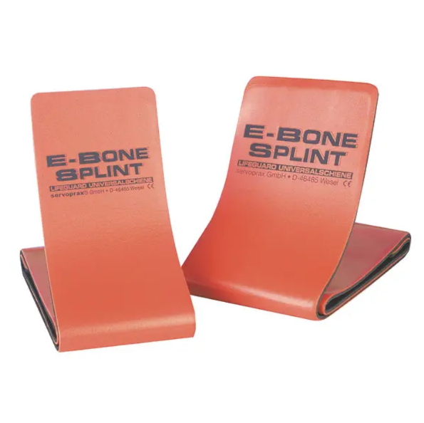 Lifeguard E-Bone Splint XXL 100 × 14 cm šedo-oranžová – univerzální fixační dlaha