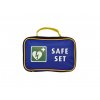 SADA 3v1: AED defibrilátor AED Defibrilátor HeartSine PAD 350P včetně resuscitační sady a skříňky s alarmem