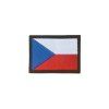 Našívací vlajka České republiky tkaná